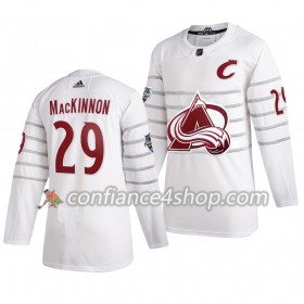 Adidas Maillot de Hockey Colorado Avalanche Nathan MacKinnon 29 Blanc 2020 NHL All-Star Authentic - Homme